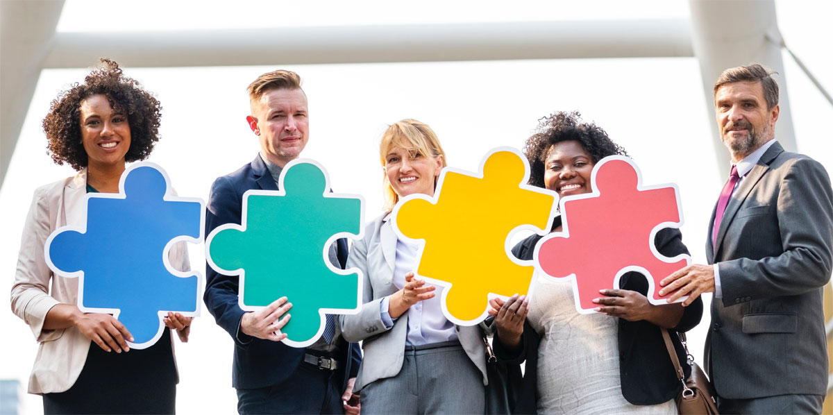 Strange puzzle stock photos