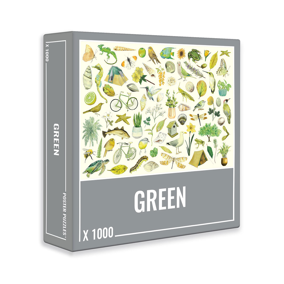 Green Jigsaw Puzzle (1000 pieces) image 0