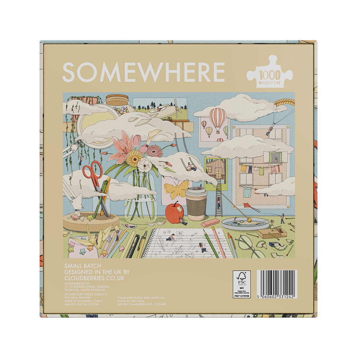 Somewhere 1000 Piece Puzzle (Small Batch) image 3