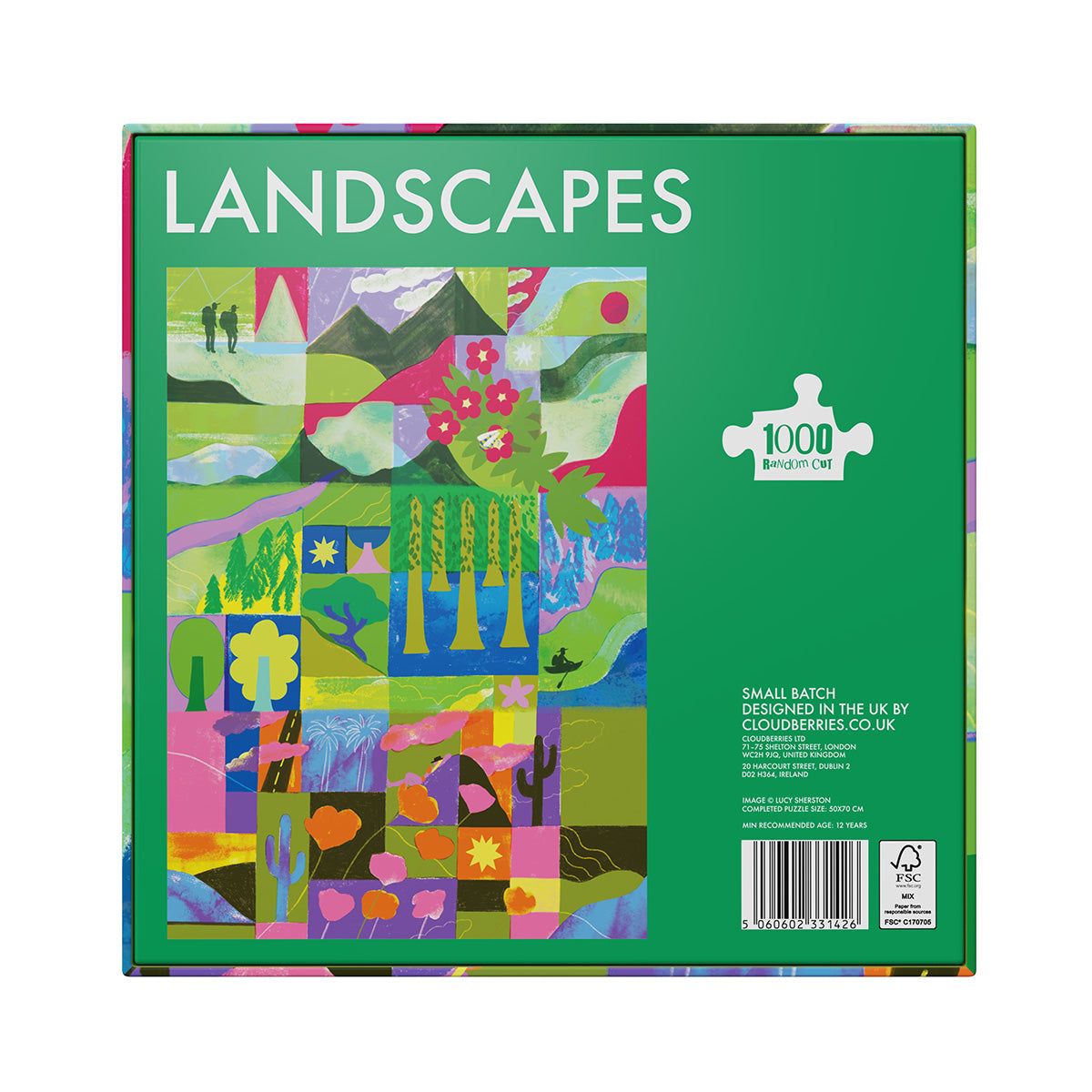 Landscapes 1000 Piece Puzzle (Small Batch) image 4