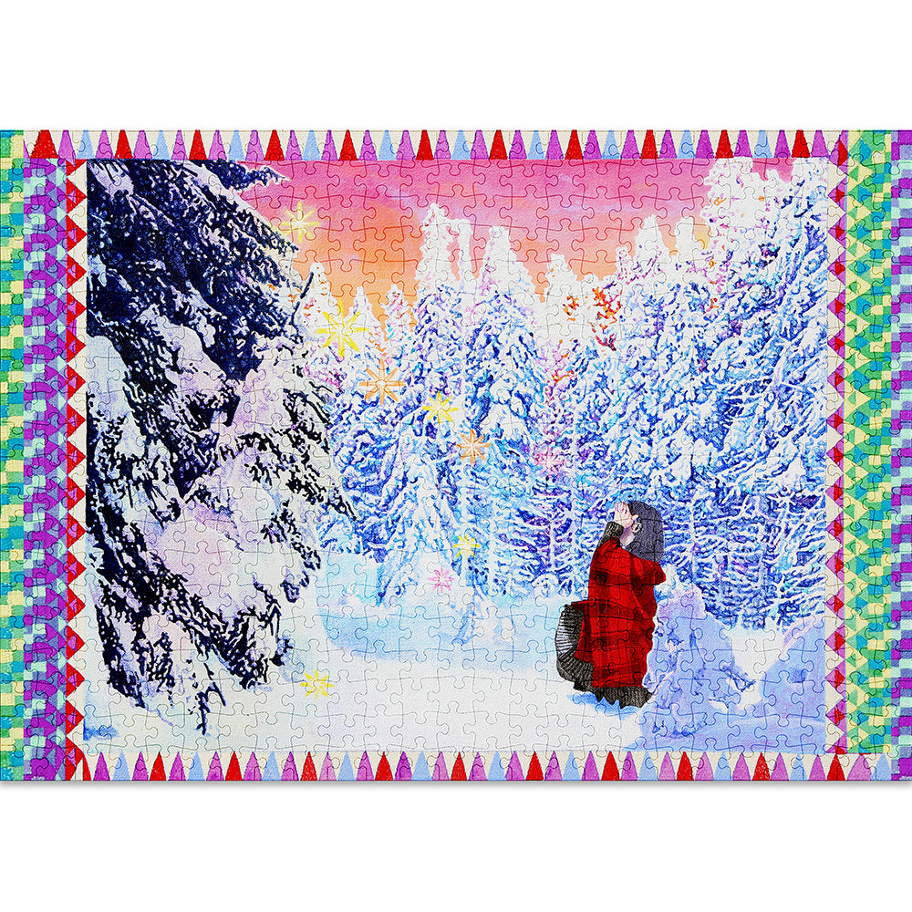 Snow Jigsaw Puzzle (500 pieces) image 1