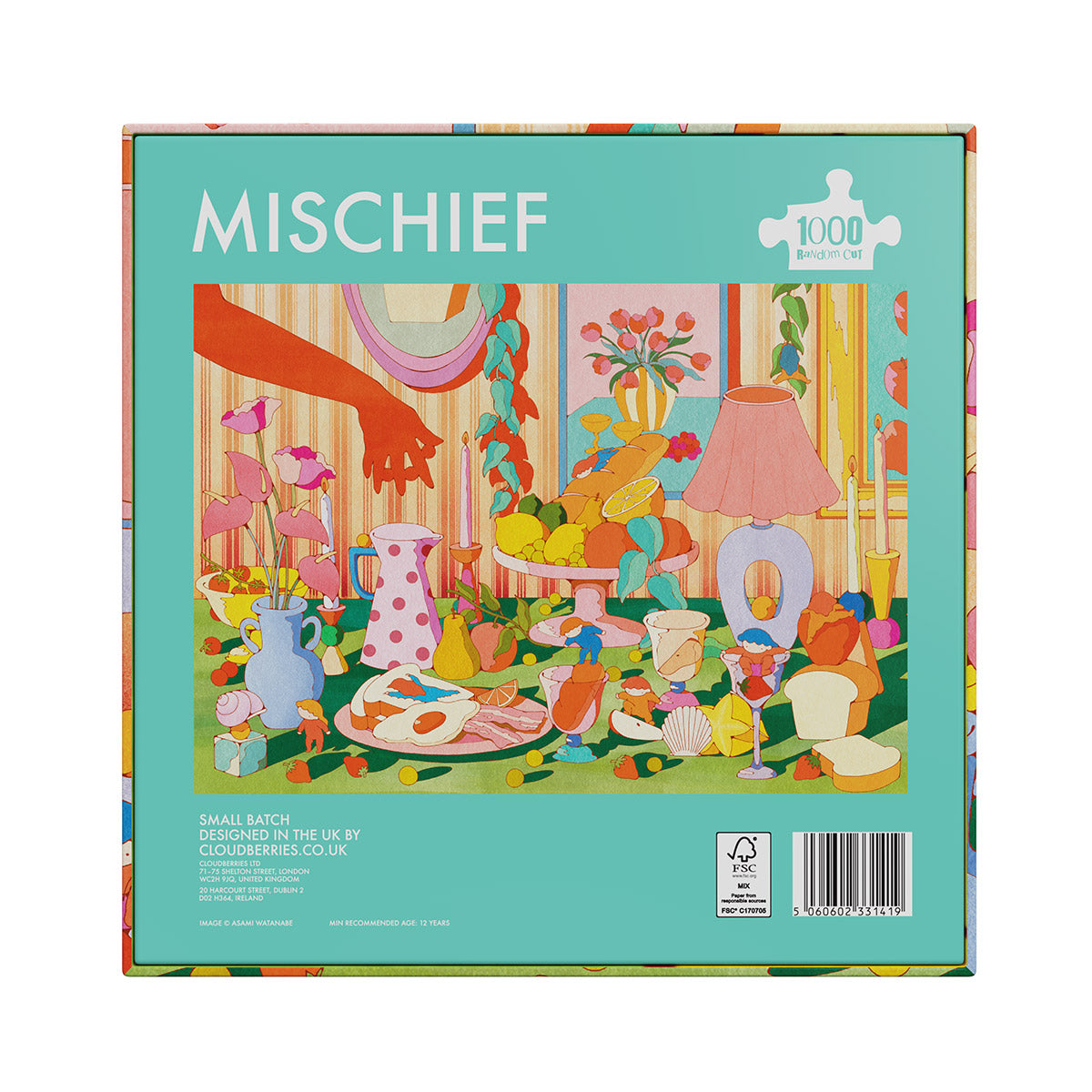 Mischief 1000 Piece Puzzle (Small Batch) image 5