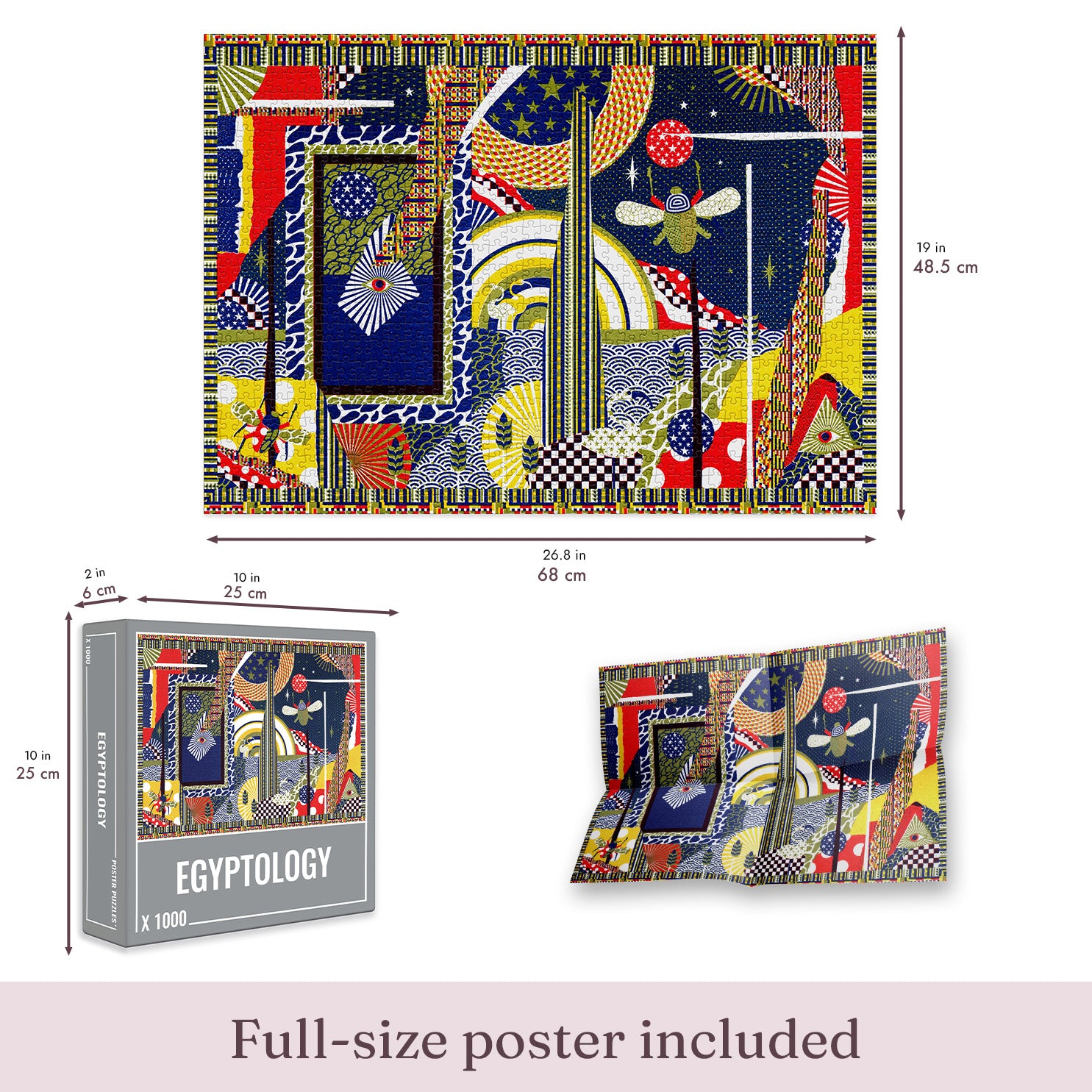 Egyptology Jigsaw Puzzle (1000 pieces)