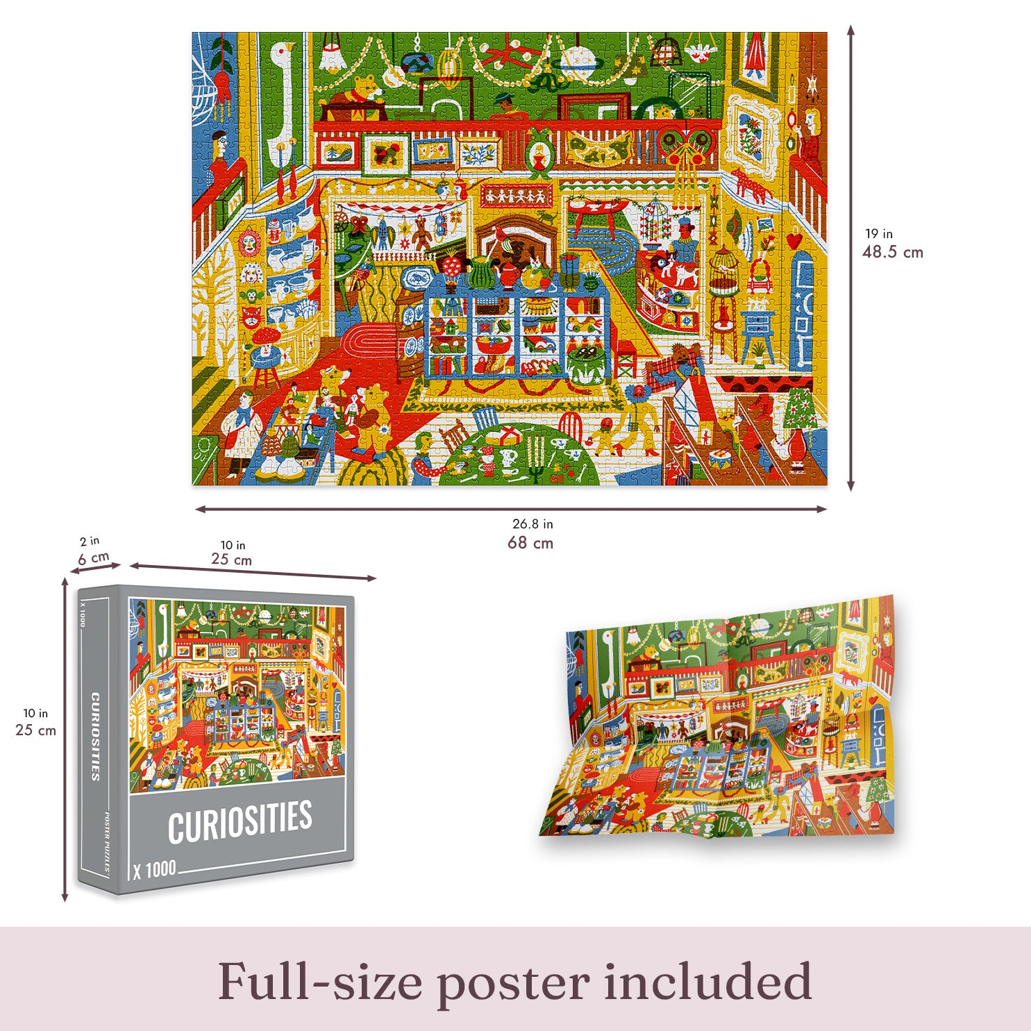 Curiosities Jigsaw Puzzle (1000 pieces)