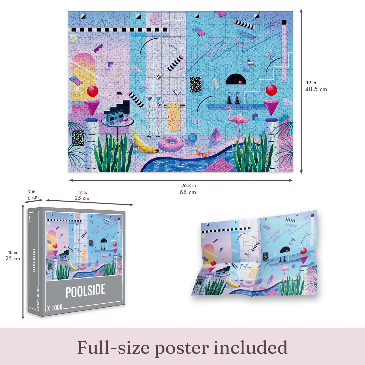 Poolside Jigsaw Puzzle (1000 pieces)