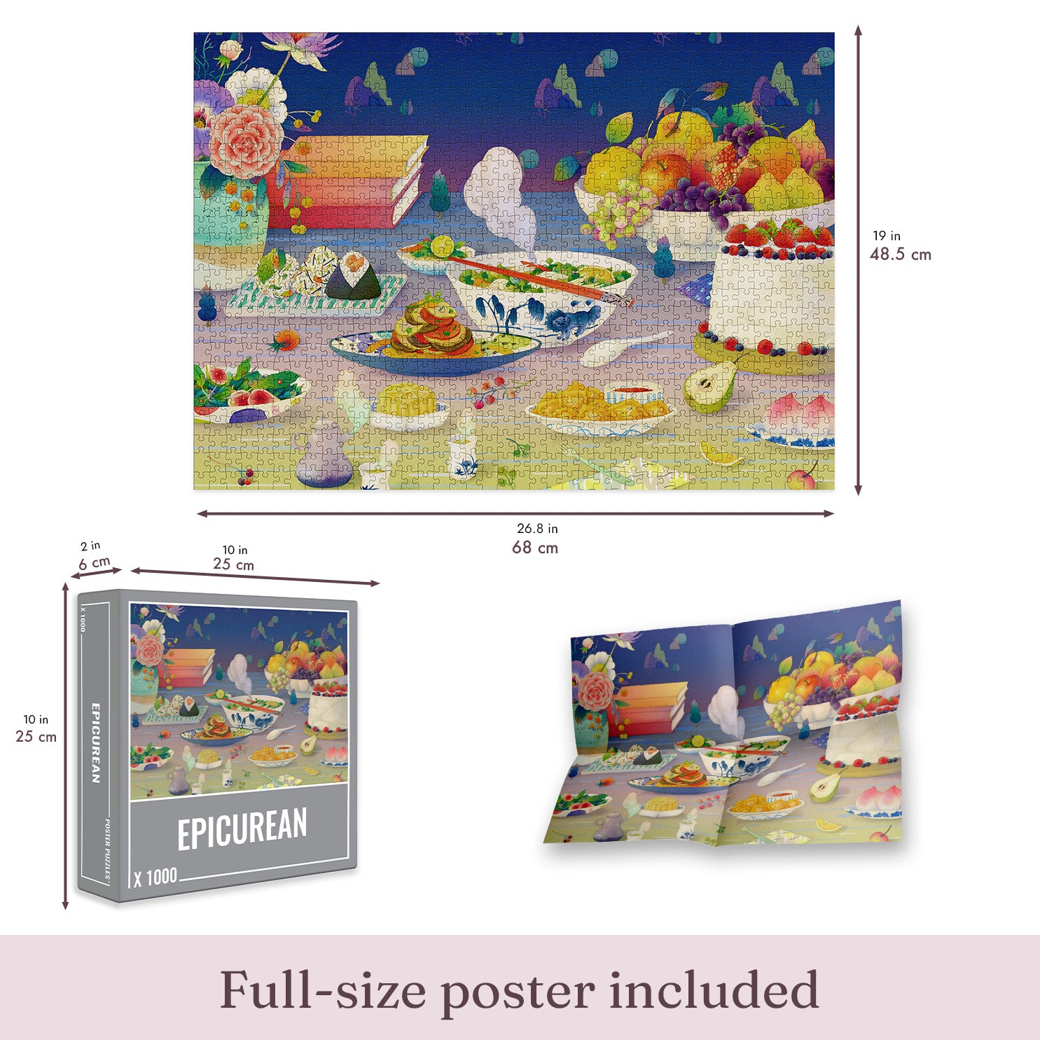 Epicurean Jigsaw Puzzle (1000 pieces)