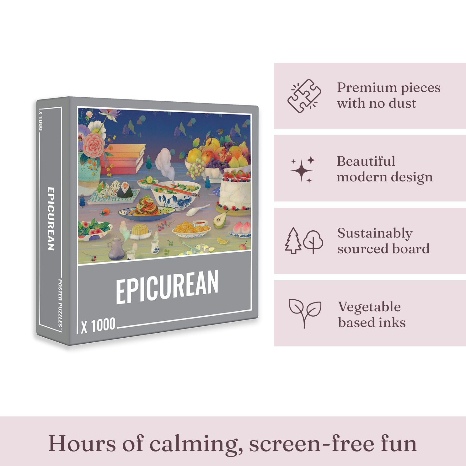 Epicurean Jigsaw Puzzle (1000 pieces)