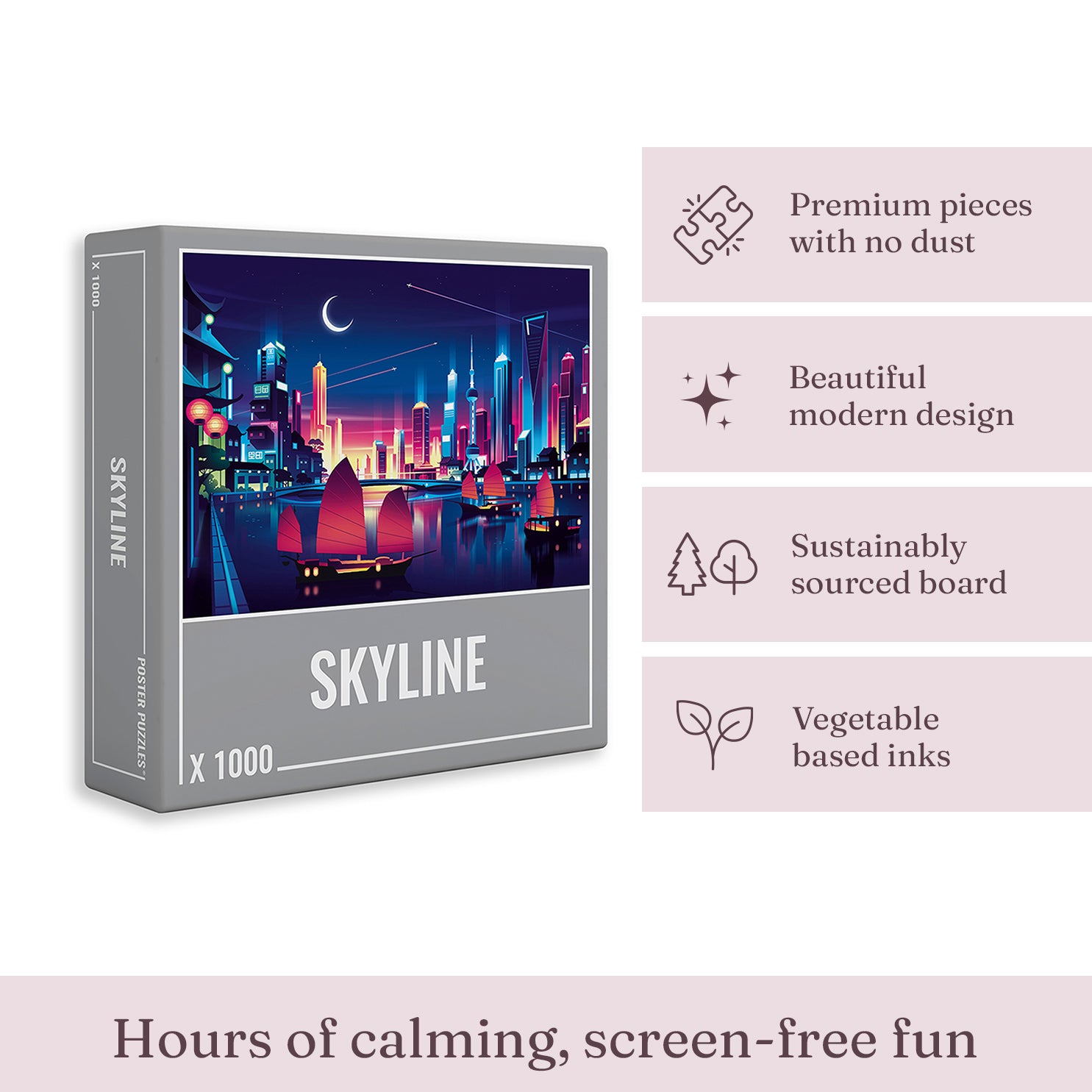 Skyline Jigsaw Puzzle (1000 pieces)