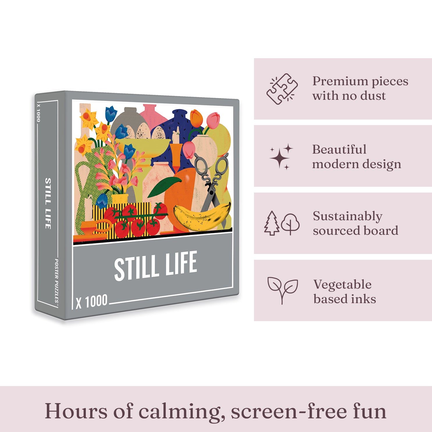 Stillleben-Puzzle (1000 Teile)