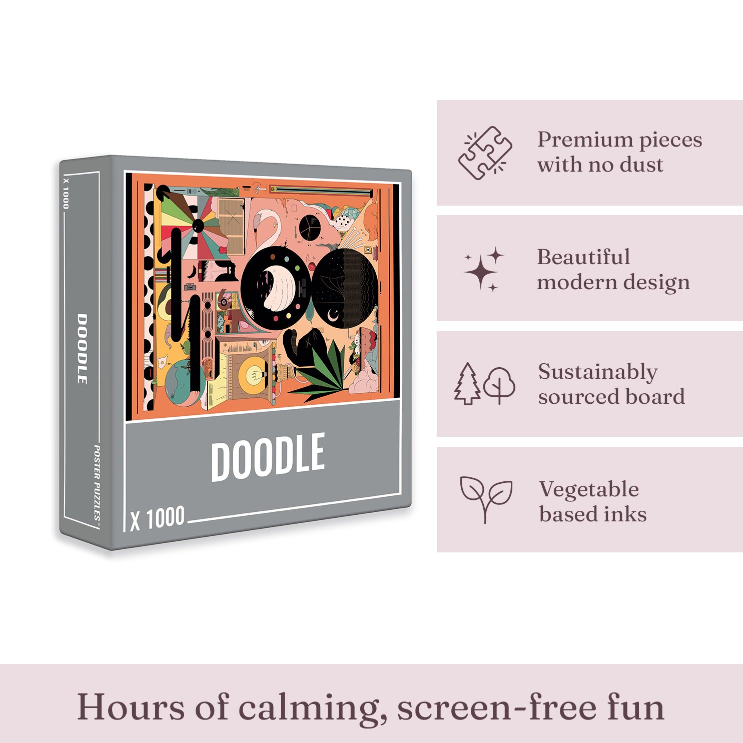 Doodle Jigsaw Puzzle (1000 pieces)