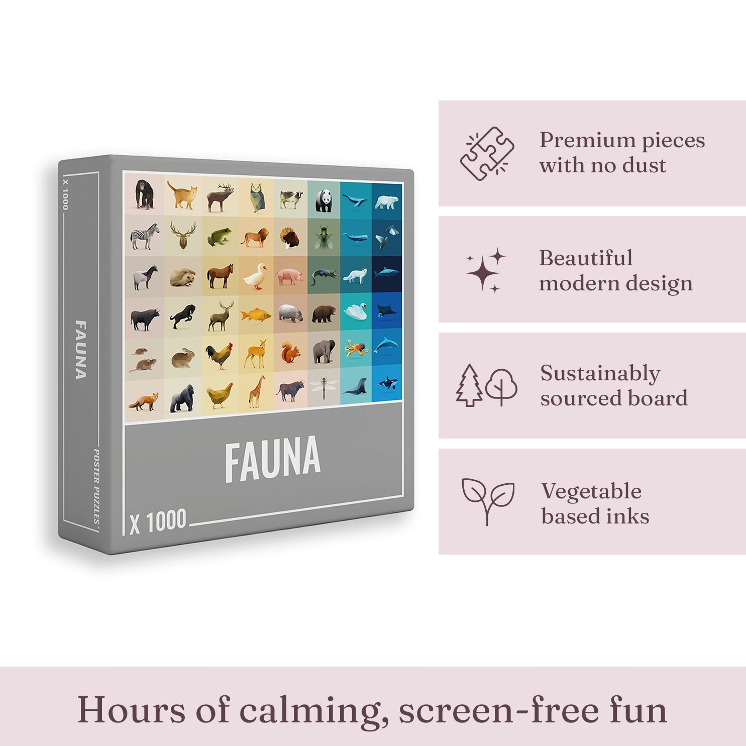 Puzzle „Fauna“ (1000 Teile)
