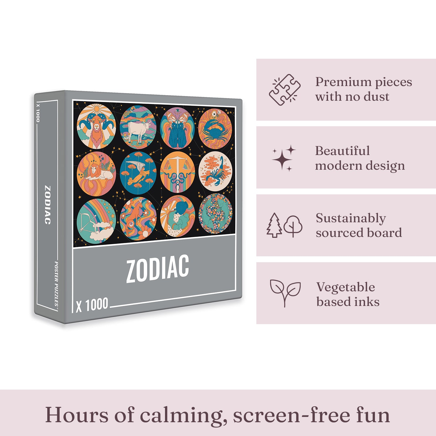 Zodiac Jigsaw Puzzle (1000 pieces)