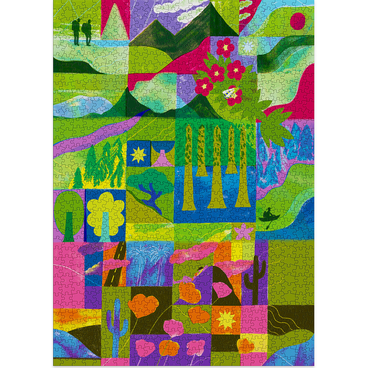 Landscapes 1000 Piece Puzzle (Small Batch) image 1