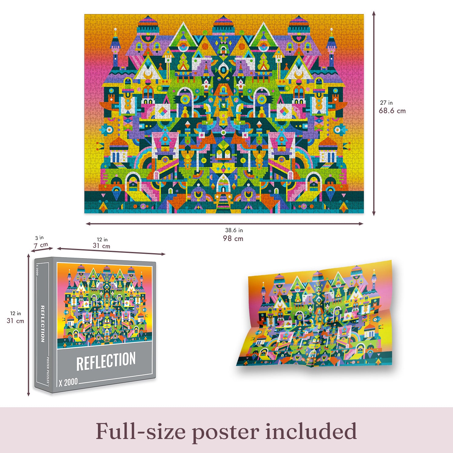 Puzzle „Reflexion“ (2000 Teile)