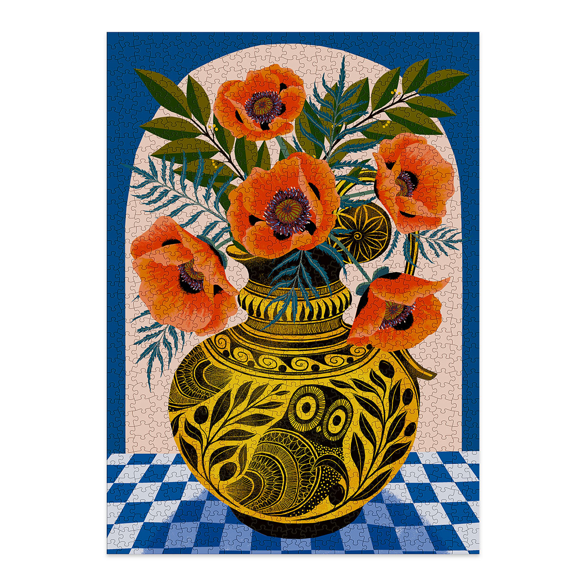 Poppies 1000 Piece Puzzle (Small Batch) image 1