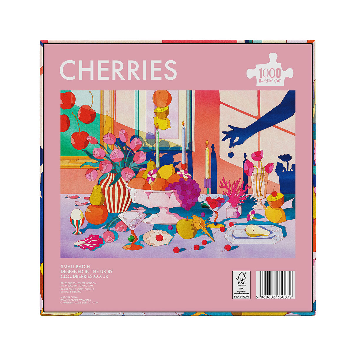 Cherries 1000 Piece Puzzle (Small Batch) image 3