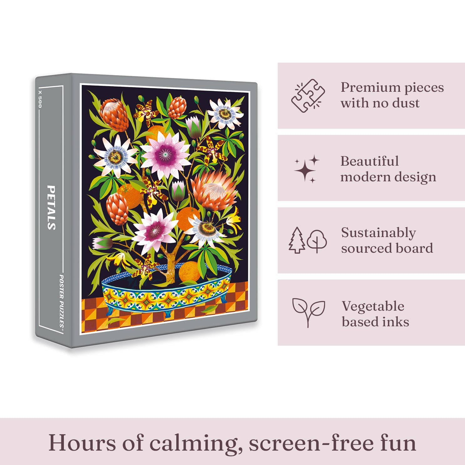 Petals Jigsaw Puzzle (500 pieces)