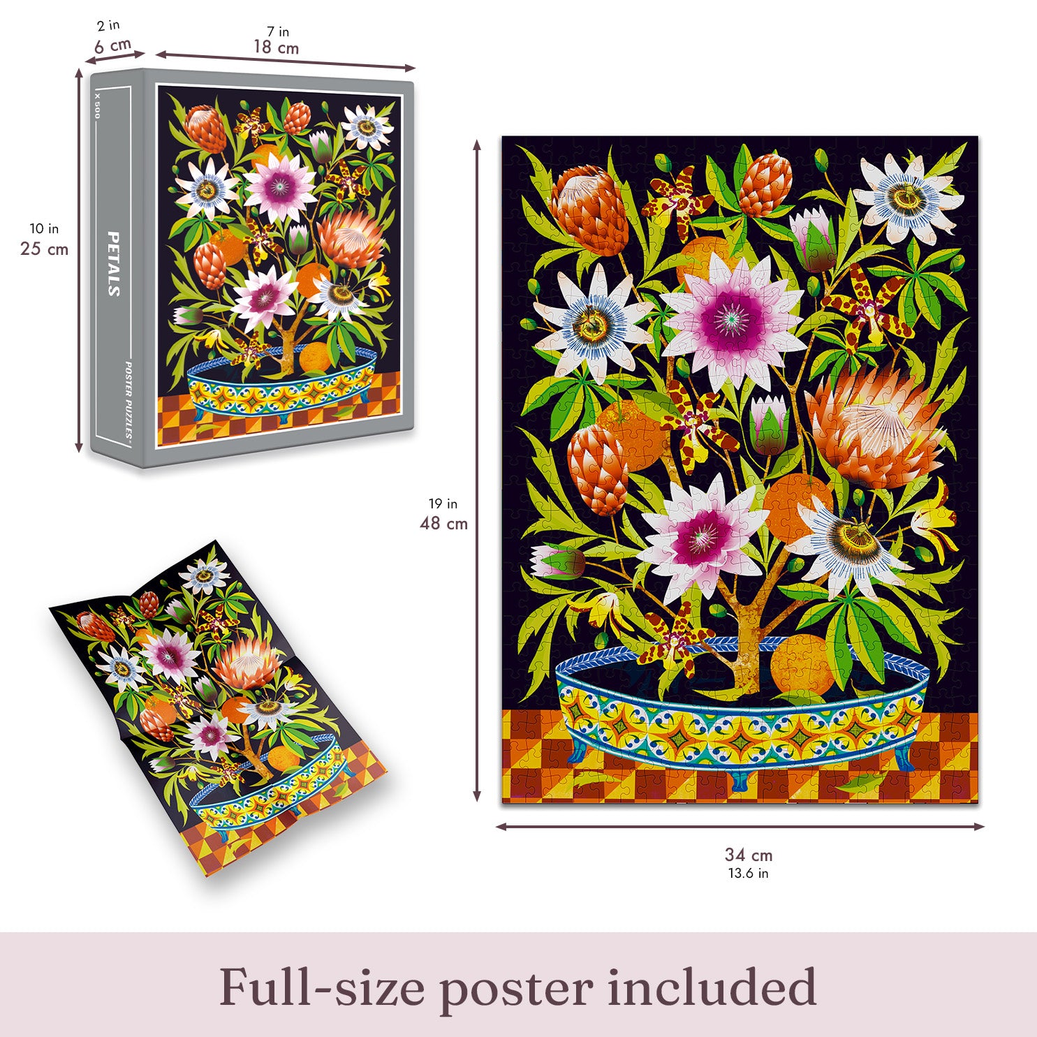 Petals Jigsaw Puzzle (500 pieces)