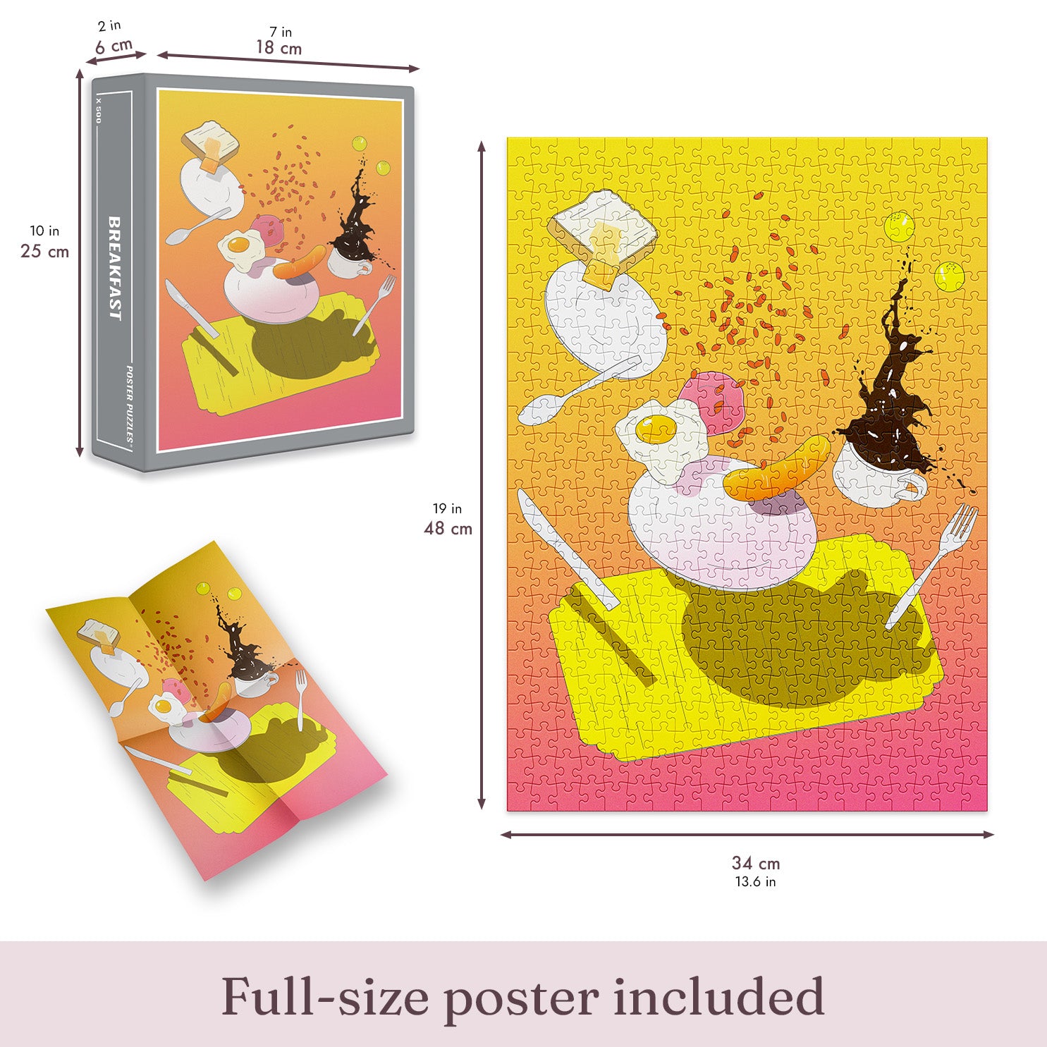 Breakfast Jigsaw Puzzle (500 pieces)