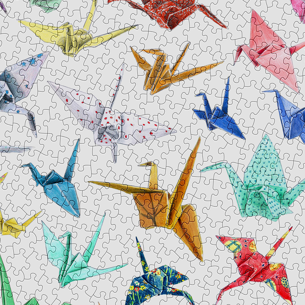 Cranes 1000 Piece Puzzle (Small Batch) image 5