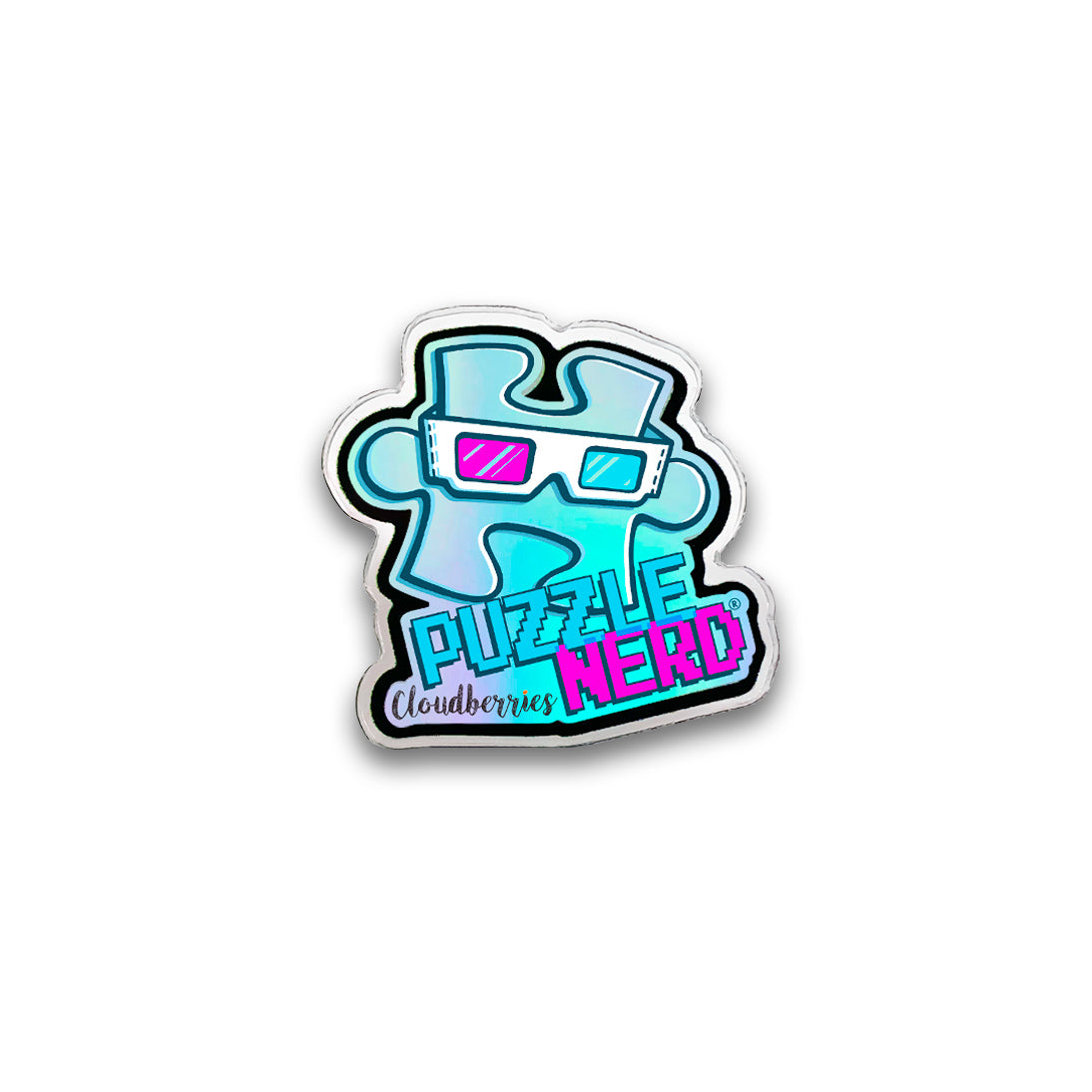 Puzzle Nerd pin image 0