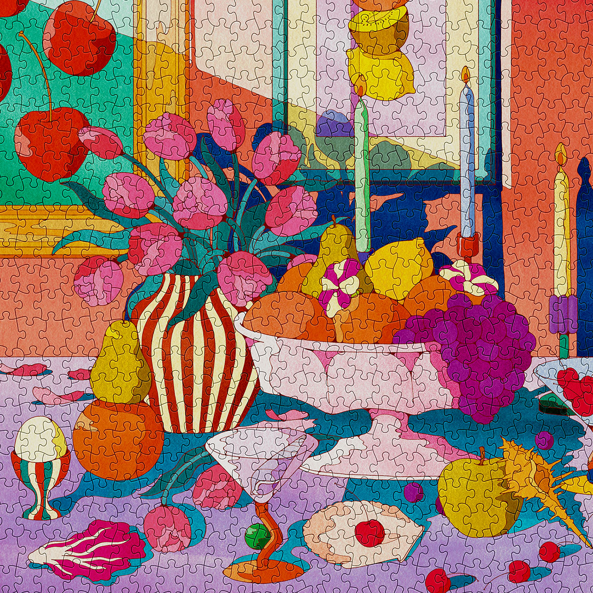Cherries 1000 Piece Puzzle (Small Batch) image 5