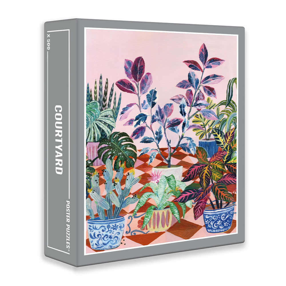 Courtyard Jigsaw Puzzle (500 pieces) image 0