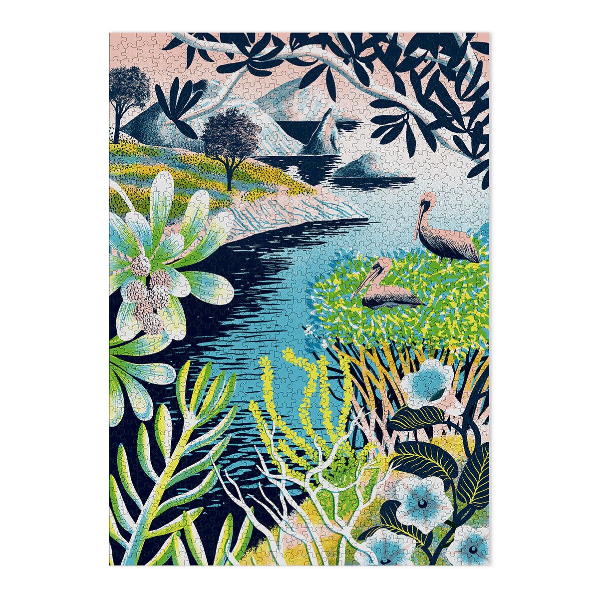 Pelicans 1000 Piece Puzzle (Small Batch) image 1