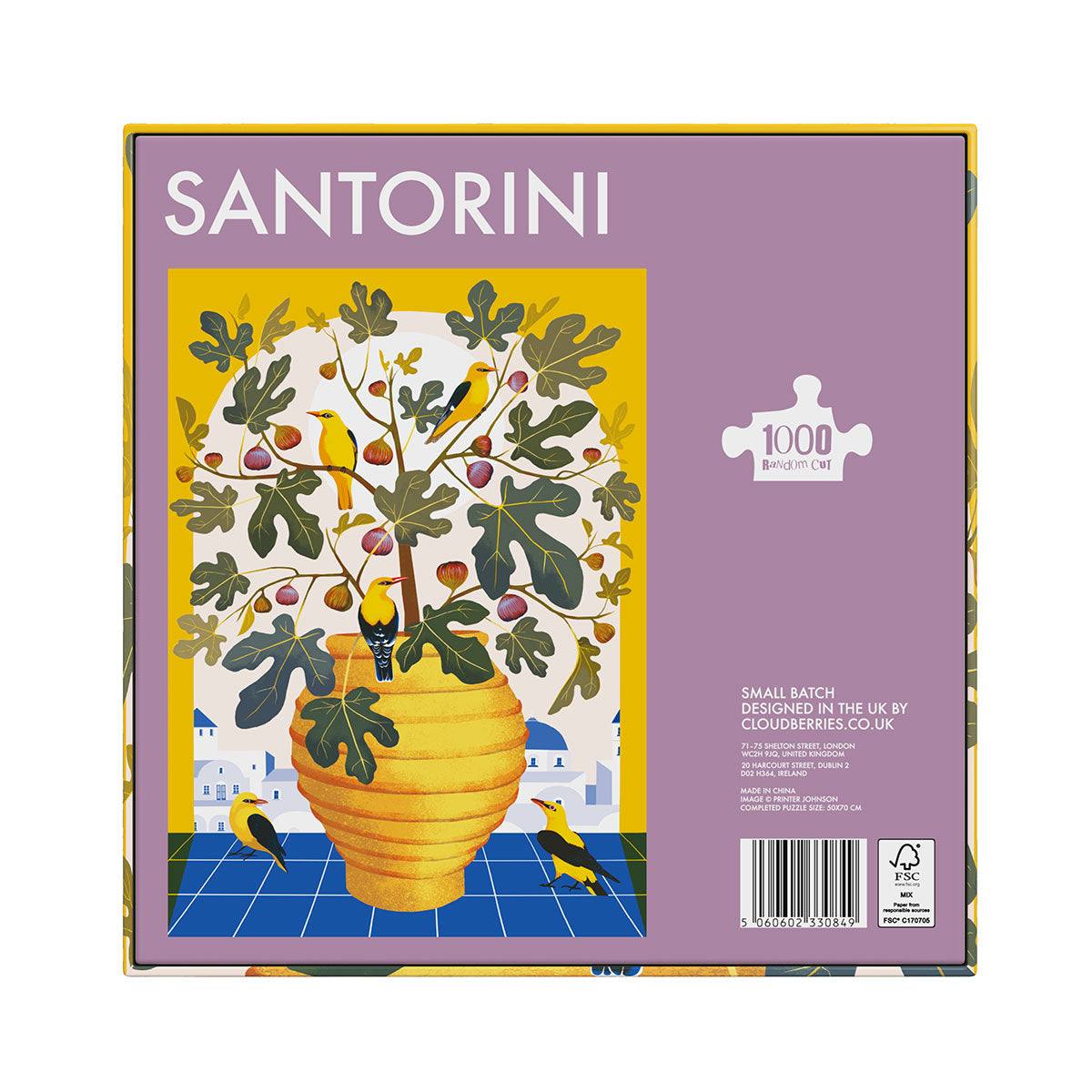 Santorini 1000 Piece Puzzle (Small Batch) image 3