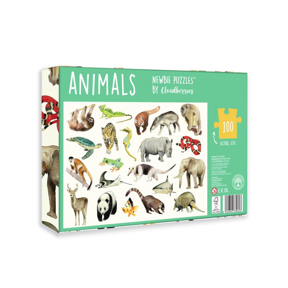 Animals Jigsaw Puzzle for Kids (100 Pieces) image 2