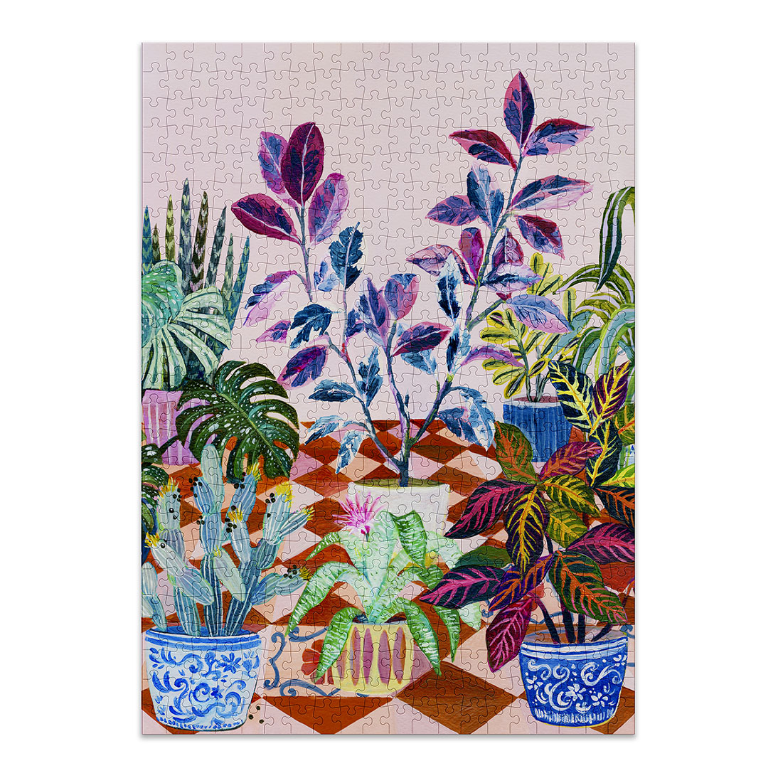 Courtyard Jigsaw Puzzle (500 pieces) image 1
