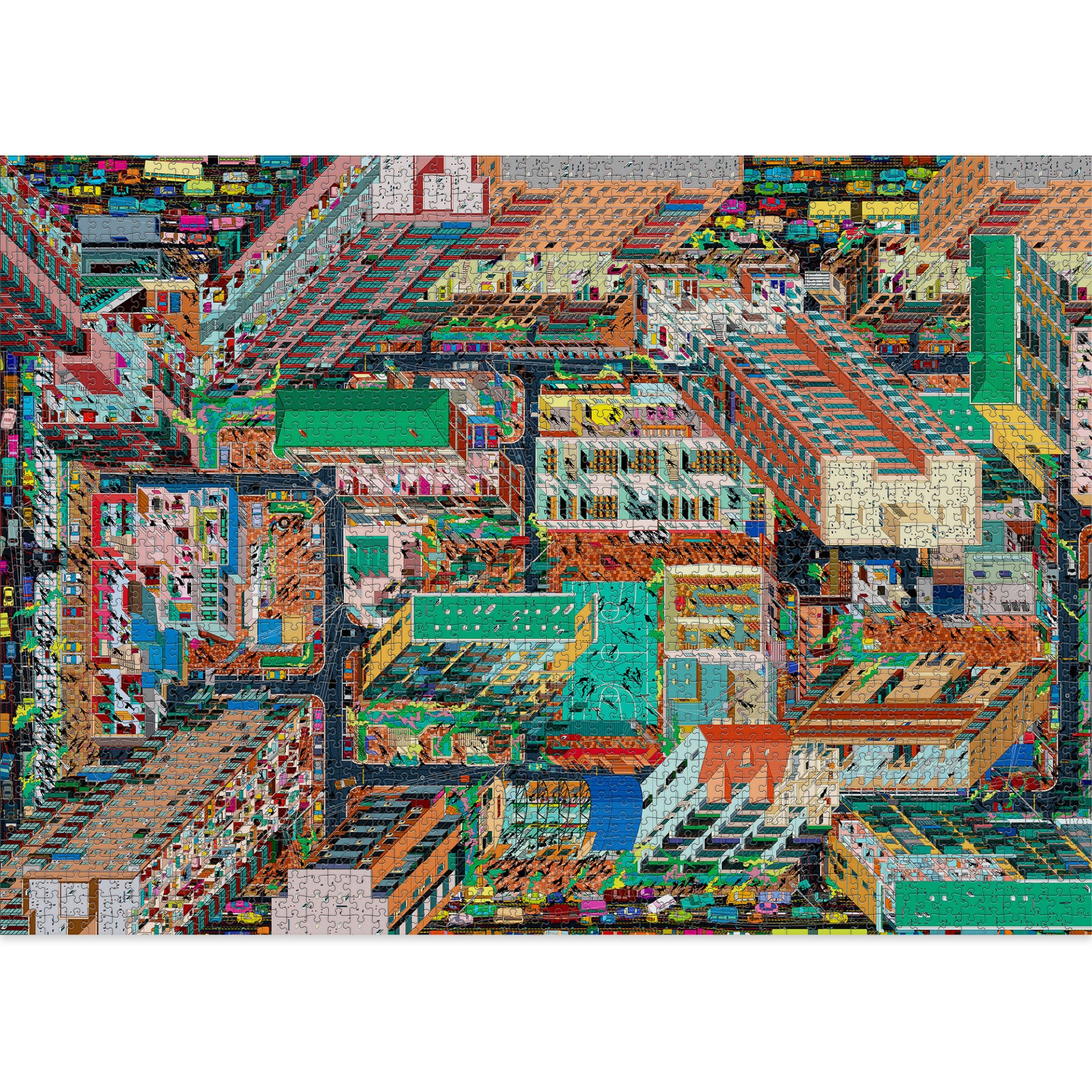 Metropolis Jigsaw Puzzle (2000 pieces) image 1