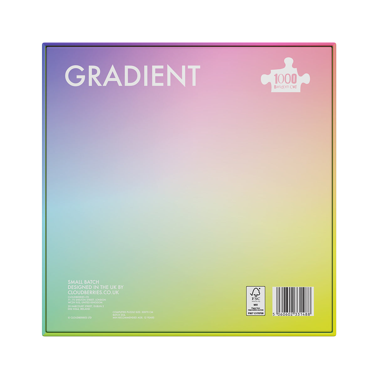 PRE-ORDER: Gradient 1000 Piece Puzzle (Small Batch) image 3