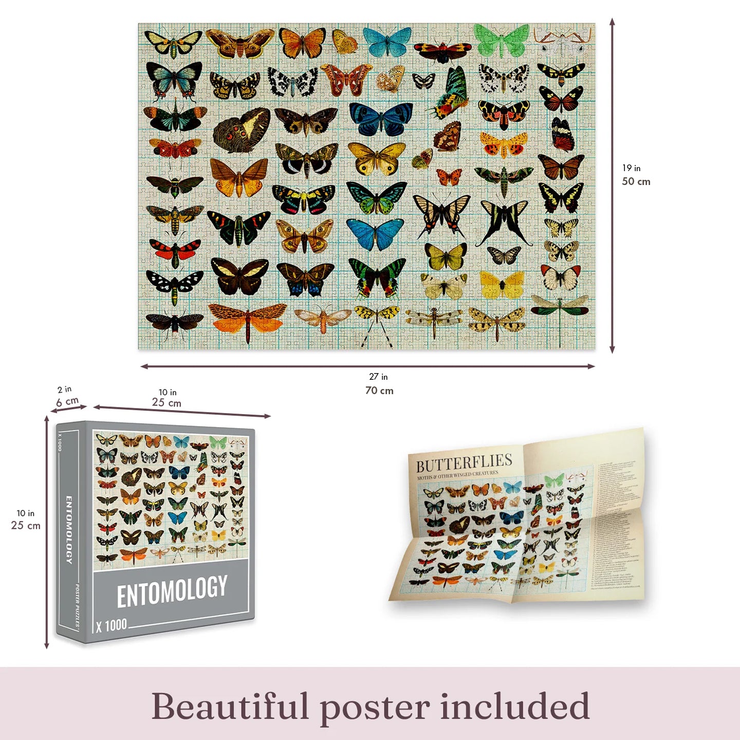 Entomologie-Puzzle (1000 Teile)
