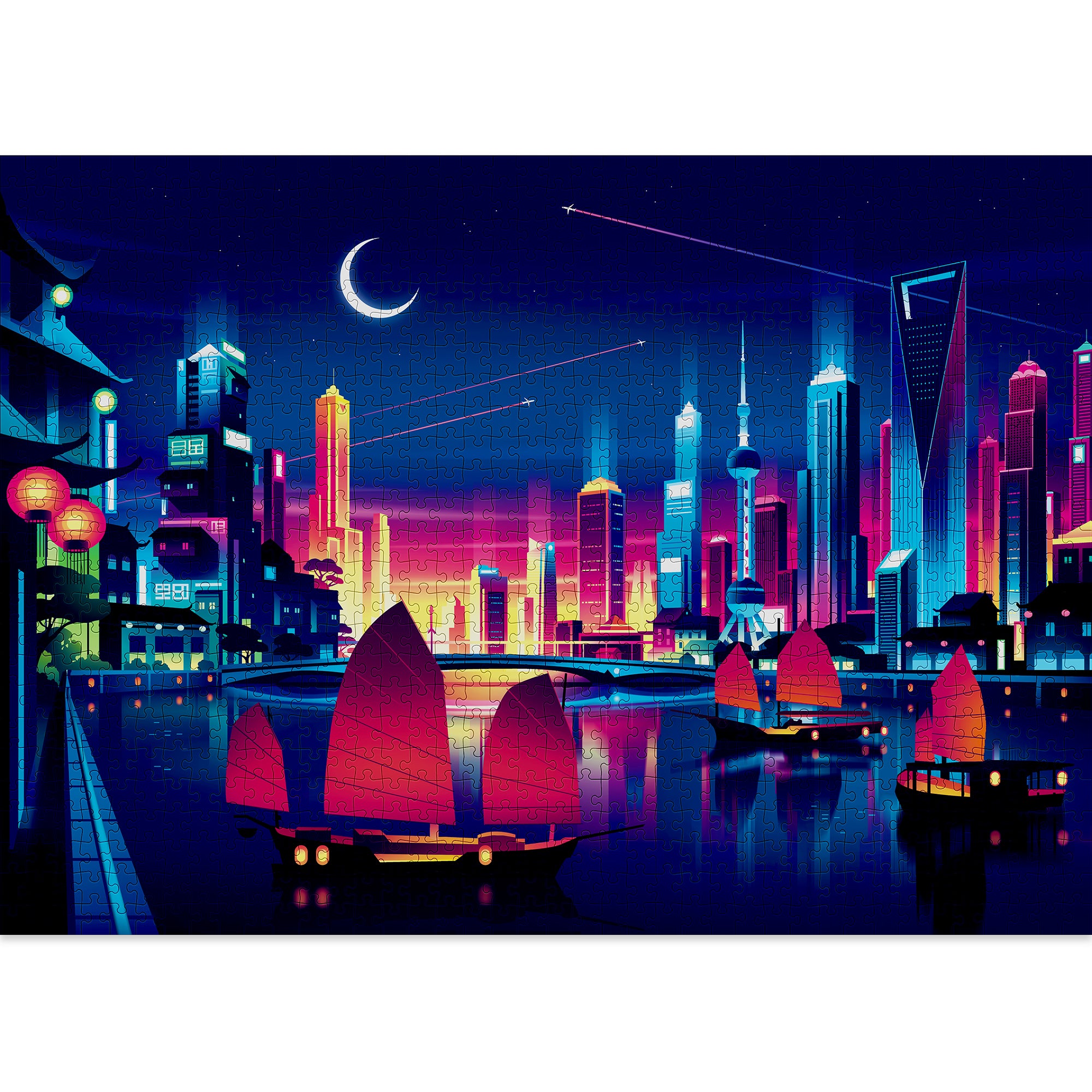 Skyline-Puzzle (1000 Teile)