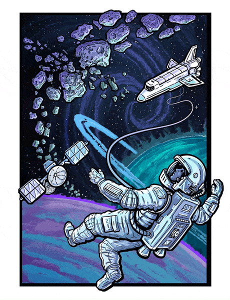 Space 3D Jigsaw Puzzle (500 pieces)