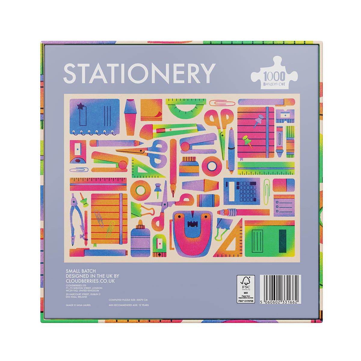 Stationery 1000 Piece Puzzle (Small Batch)
