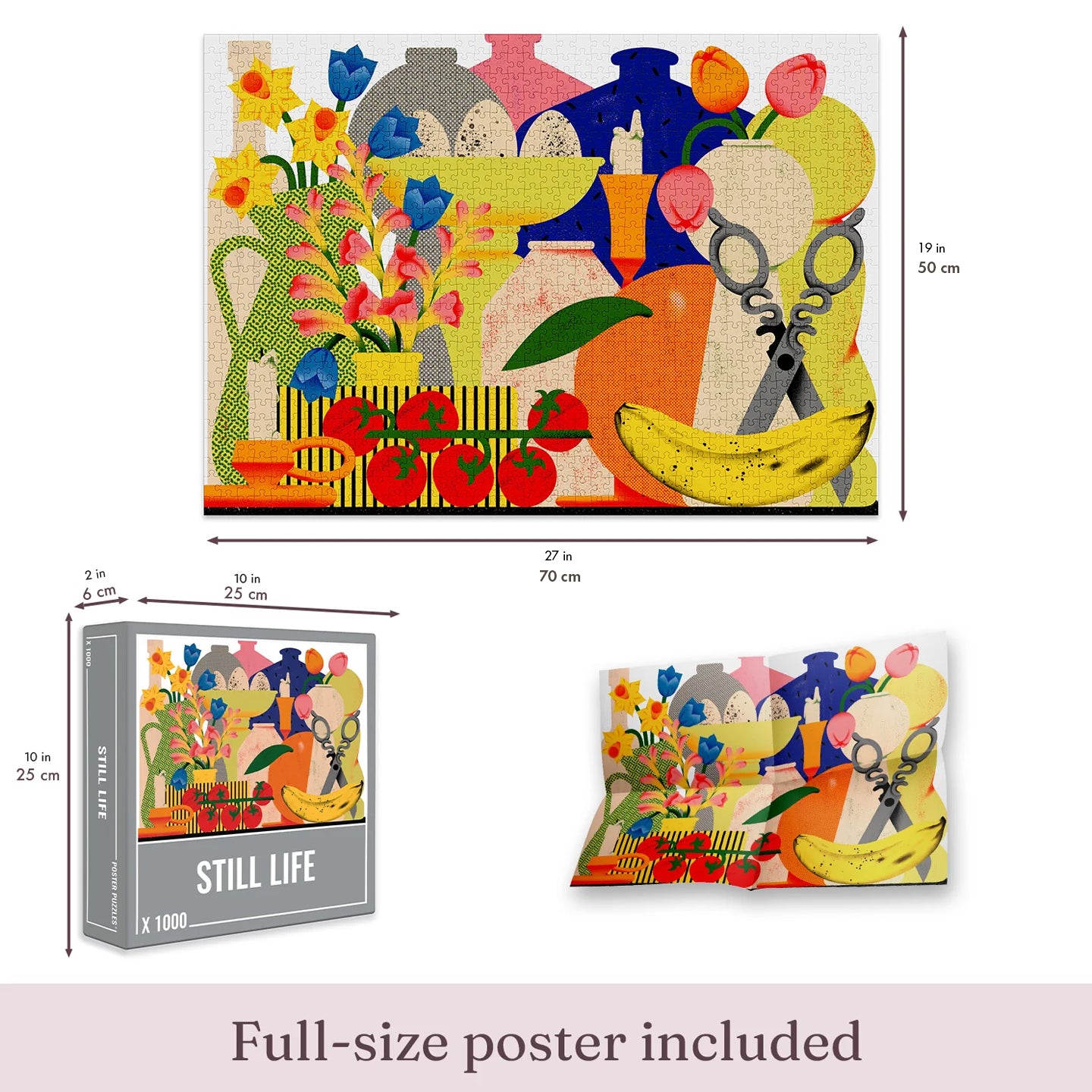 Stillleben-Puzzle (1000 Teile)