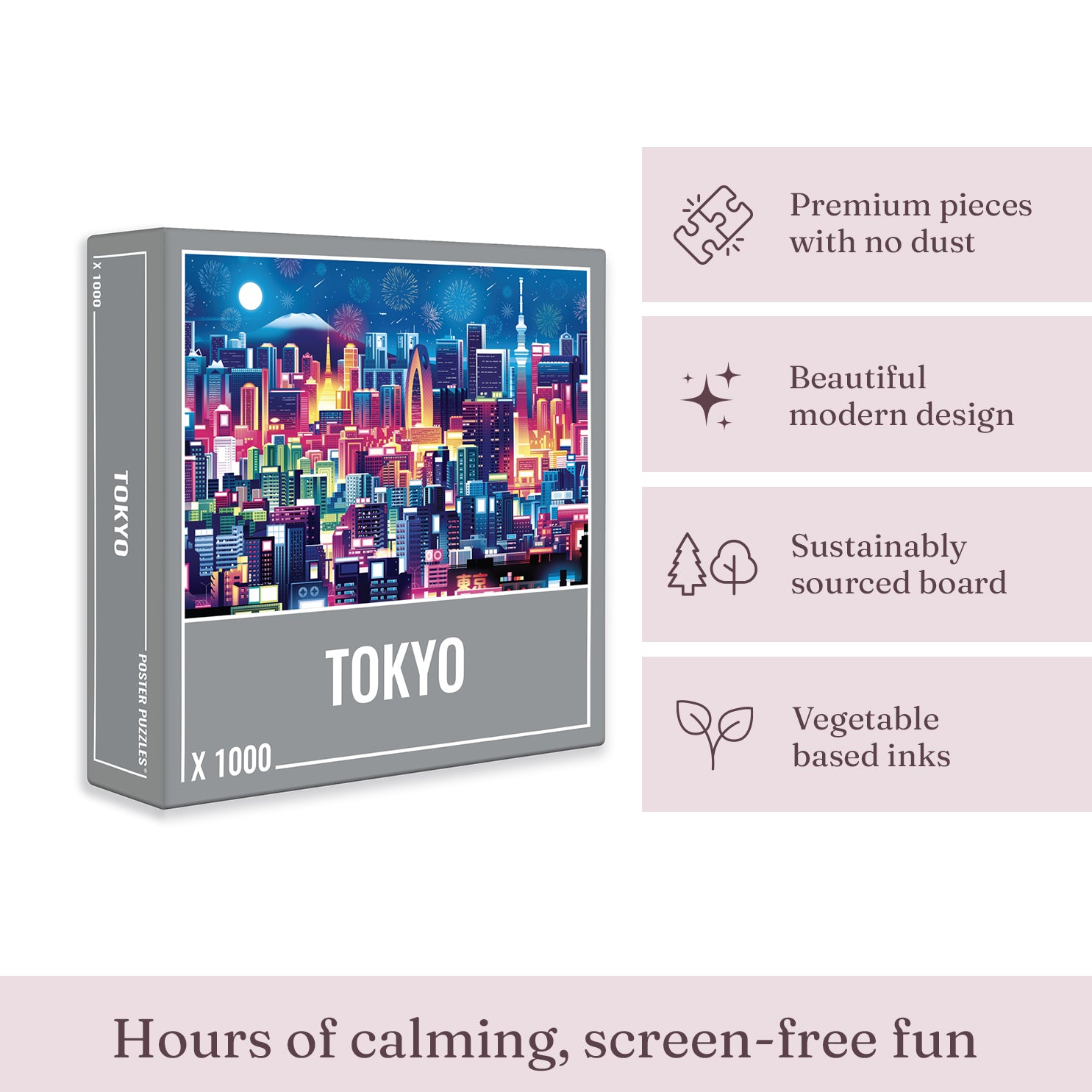 Tokyo Jigsaw Puzzle (1000 pieces)