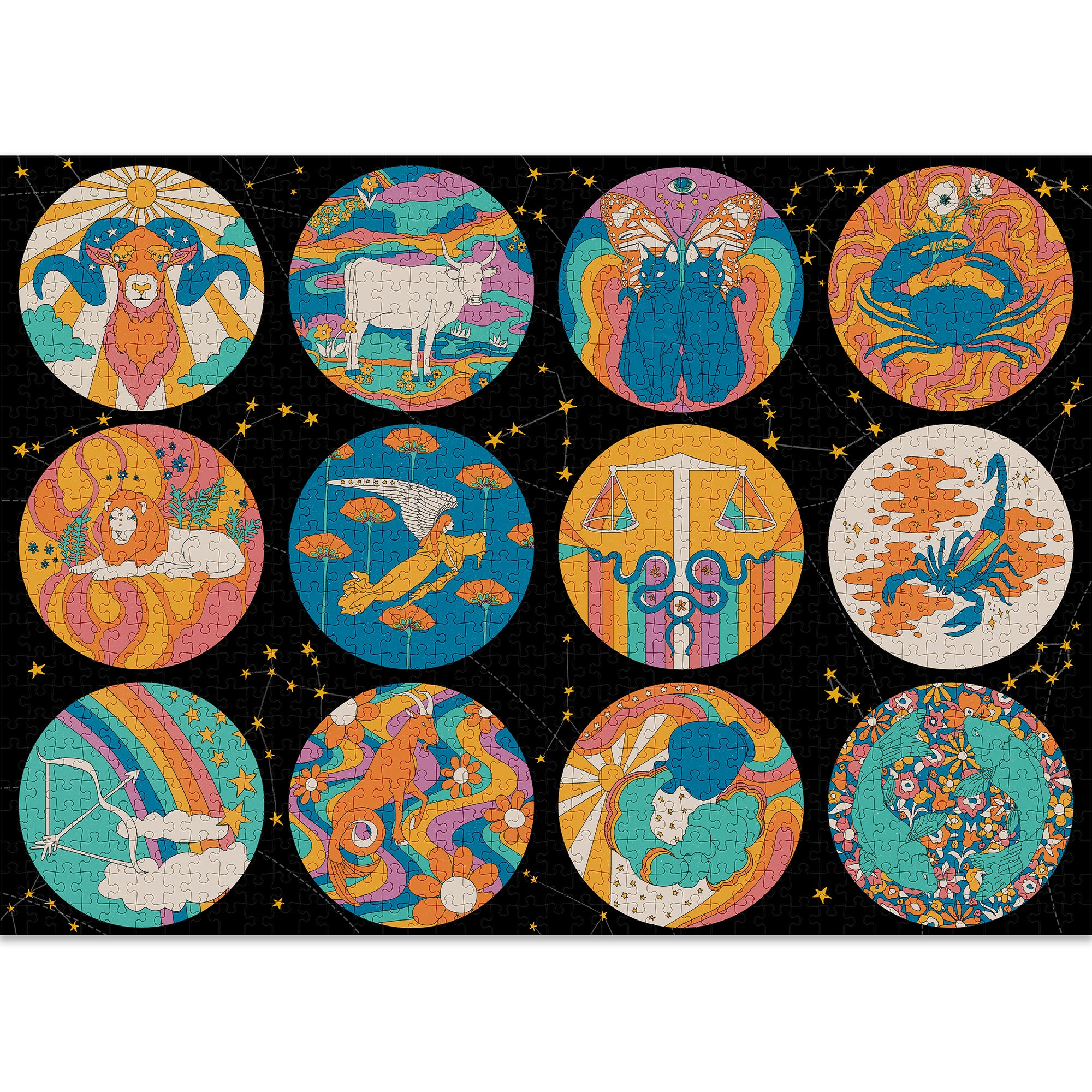Zodiac Jigsaw Puzzle (1000 pieces)