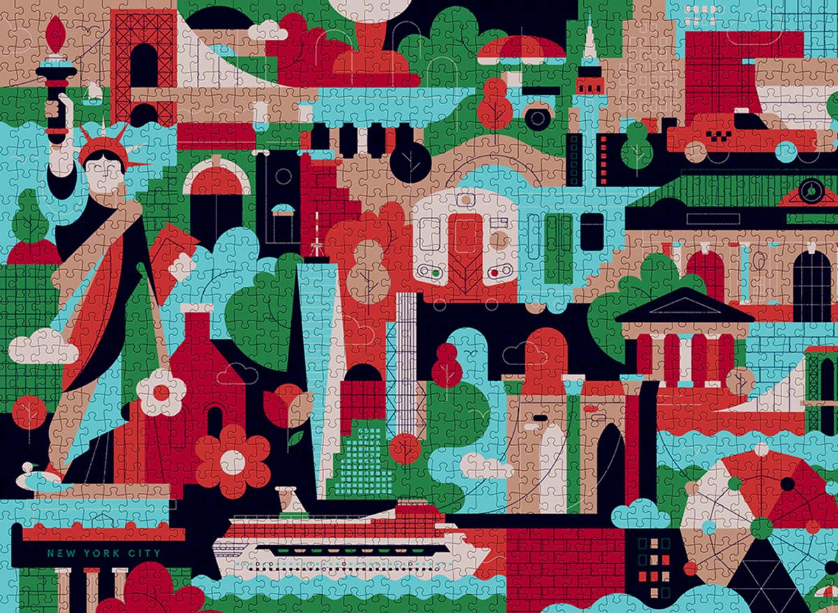 New York puzzle by Cloudberries