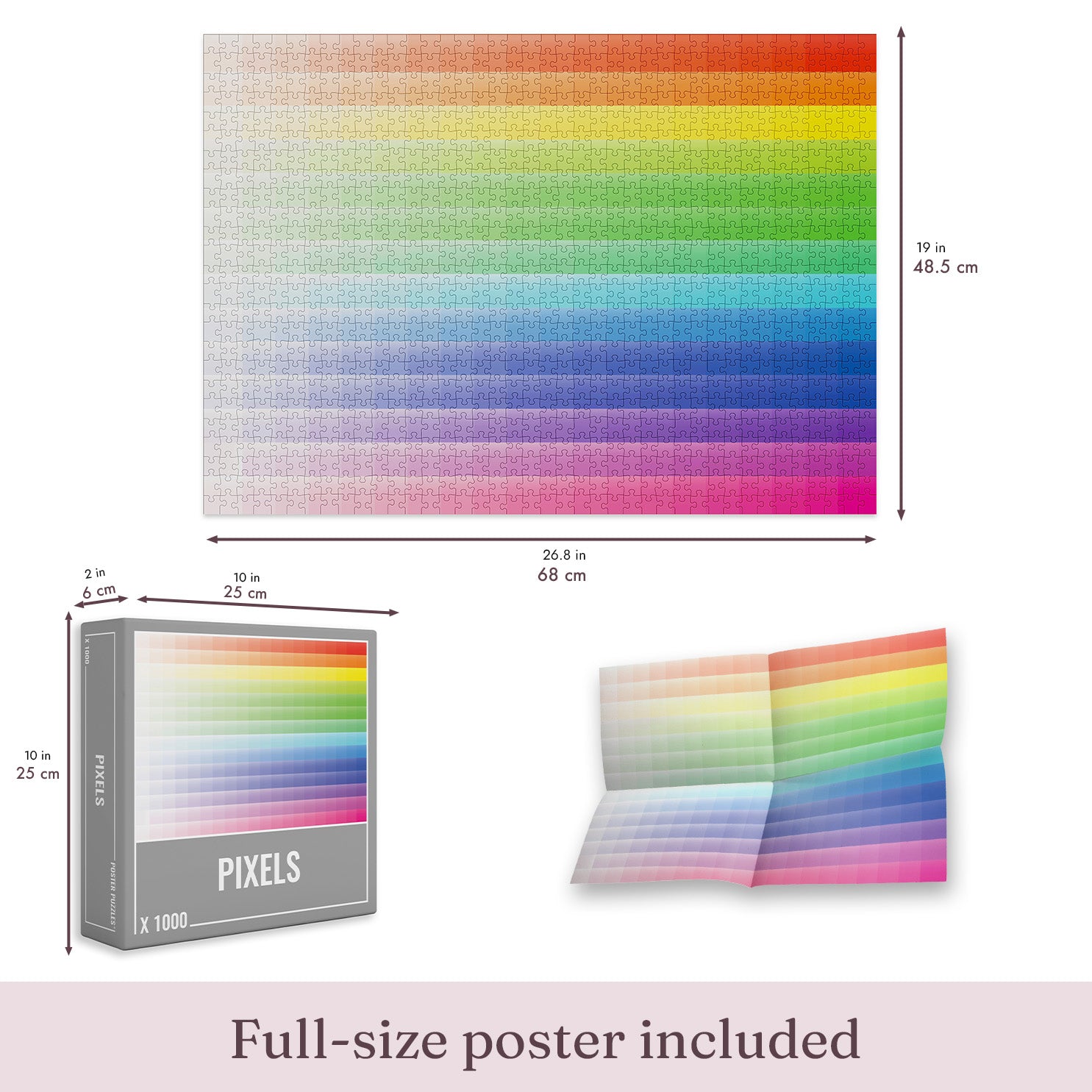 Pixo- Puzzle, Colore Vari, PK007 (F2j Pixo- Puzzle, Colore Vari, PK007 (F2j