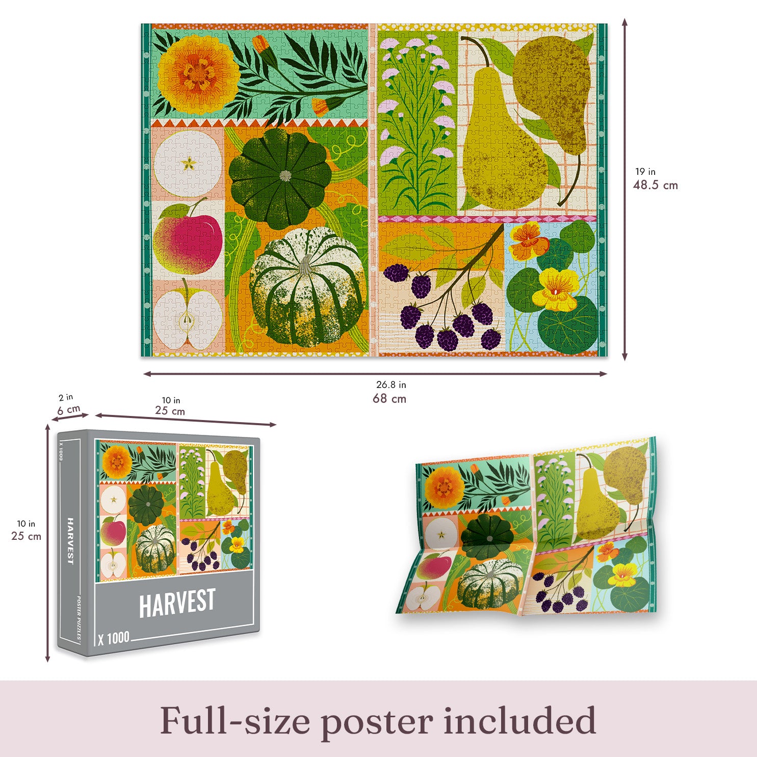 Harvest Jigsaw Puzzle (1000 pieces)