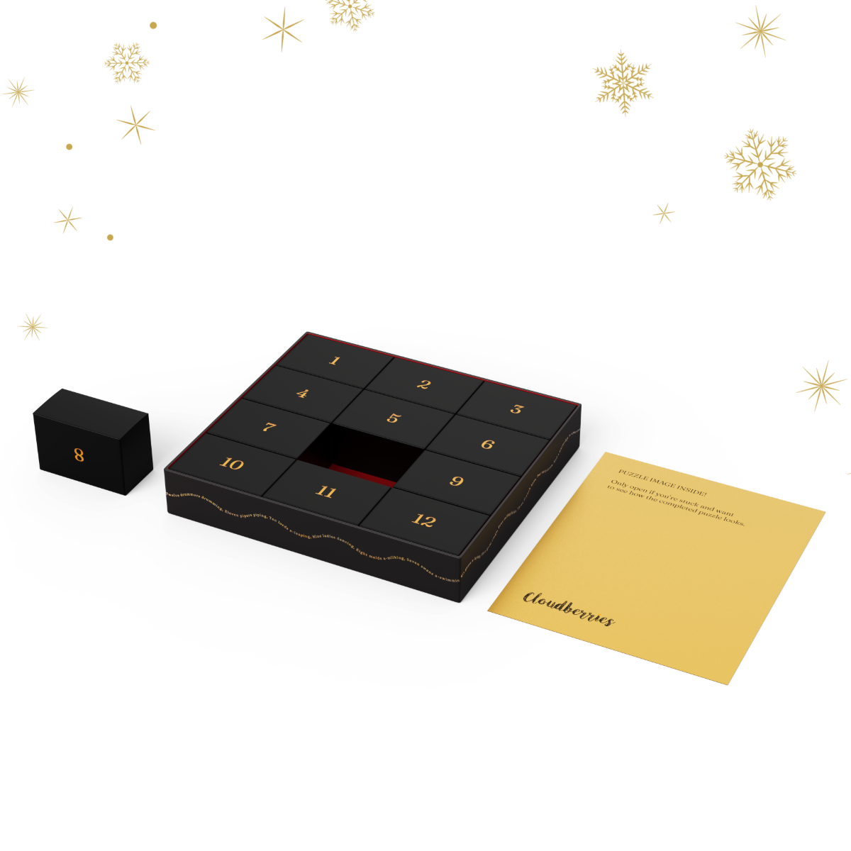 12 Days of Christmas Mystery Puzzle