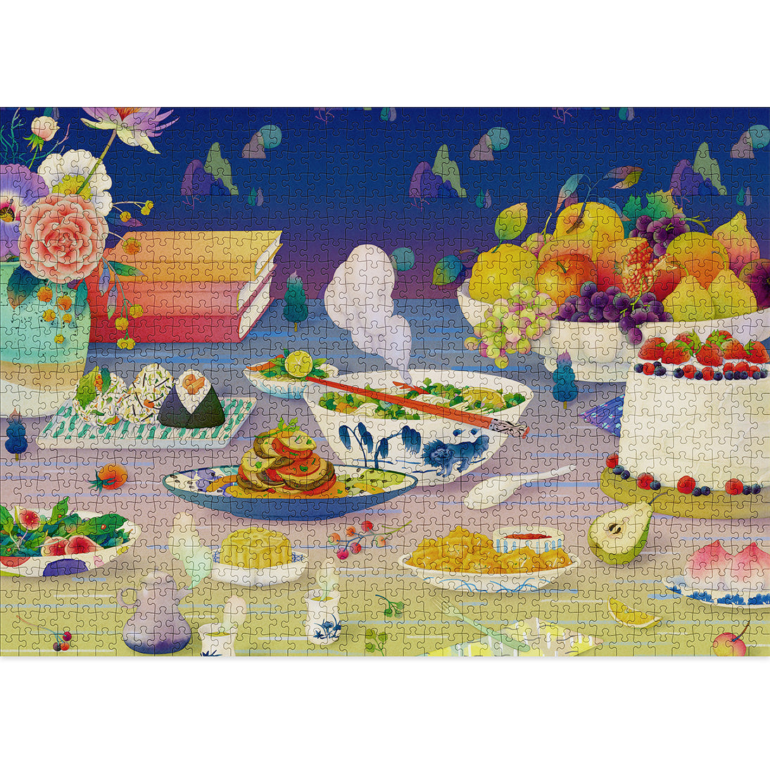 Epicurean Jigsaw Puzzle (1000 pieces) image 1