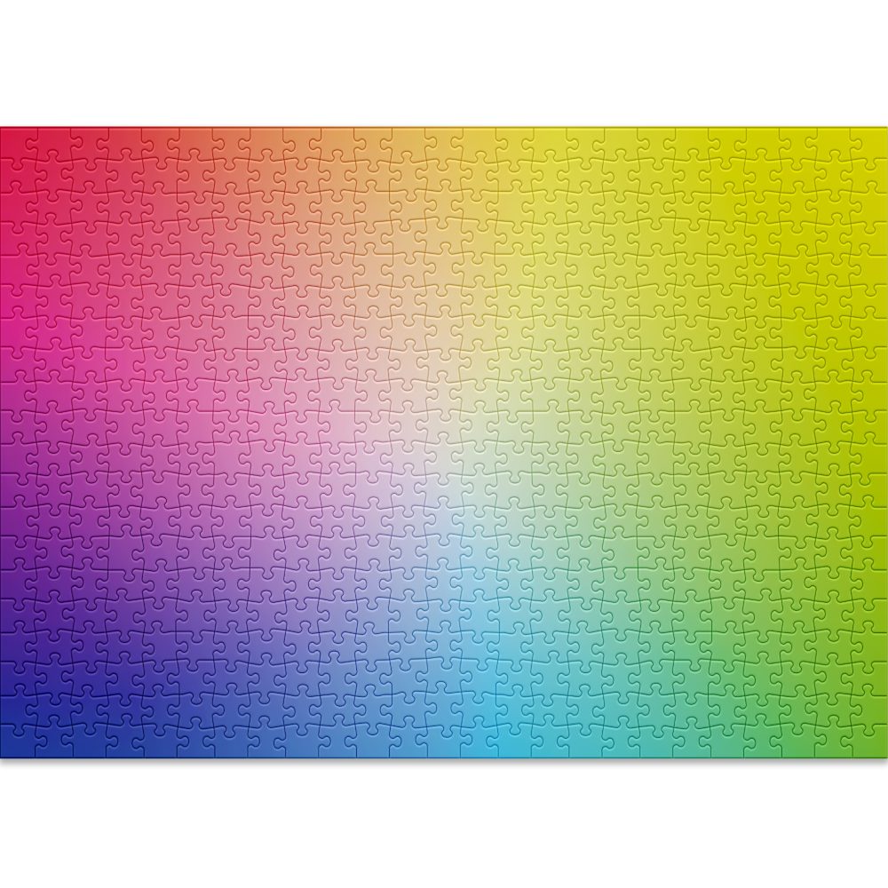 Gradient Jigsaw Puzzle (500 pieces) image 1