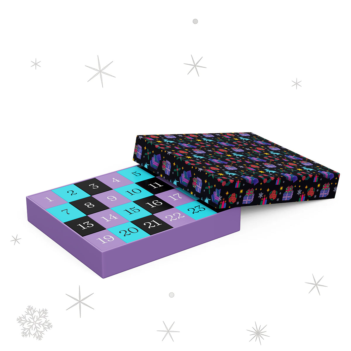 Im Dunkeln leuchtender Puzzle-Adventskalender