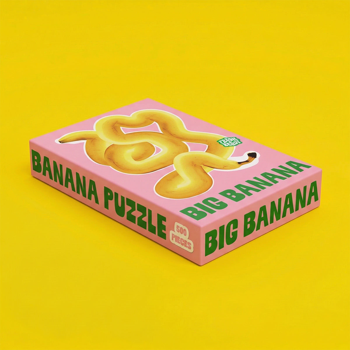 Big Banana Shaped Puzzle (500 Pieces)