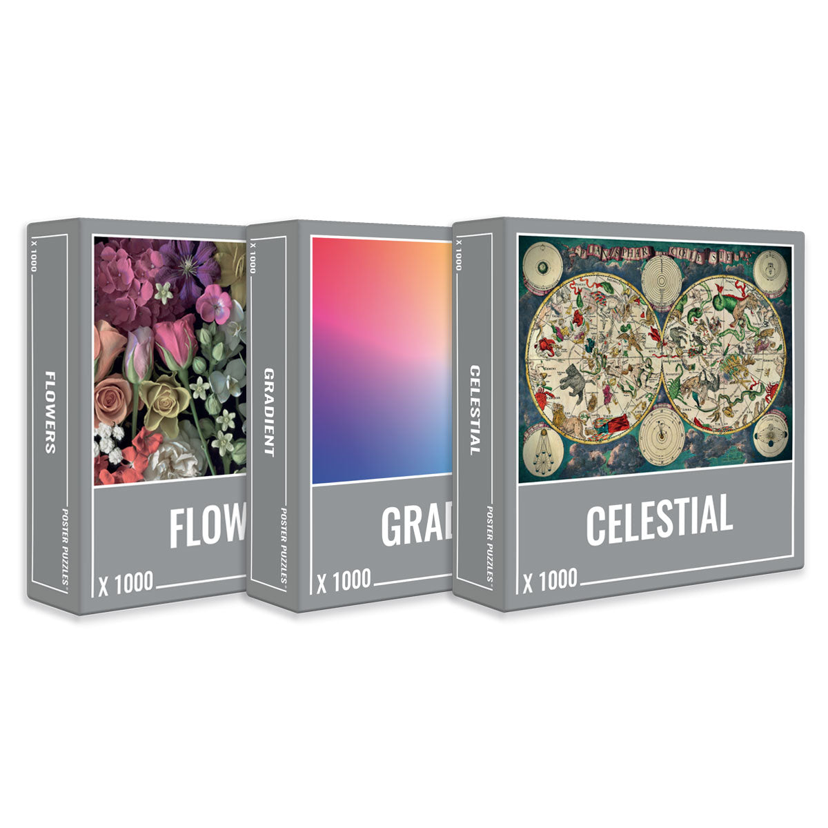 Beginners Bundle (3 x 1000 Piece Puzzles)