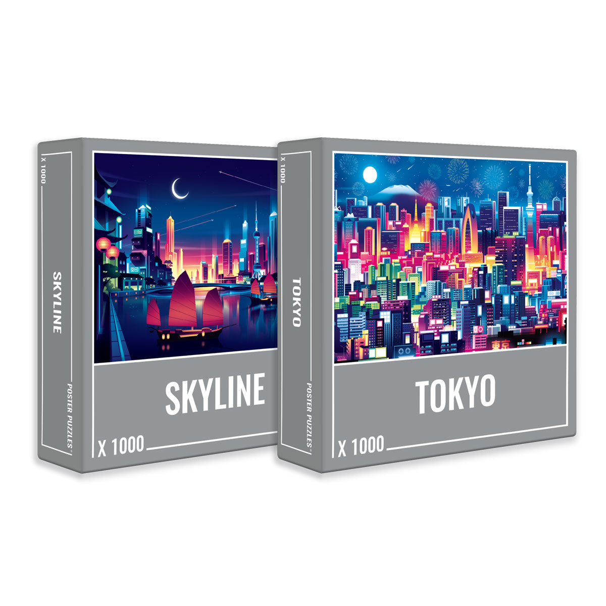 City Bundle (2 x 1000 Piece Puzzles)